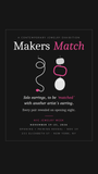 Makers Match Application Fee