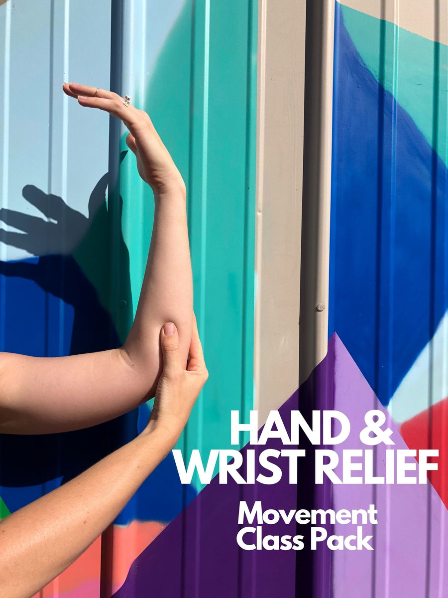 Hand & Wrist Relief Movement Class Pack Wellness for Makers